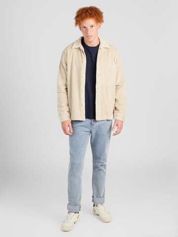 SELECTED Regular fit Overhemd in Beige