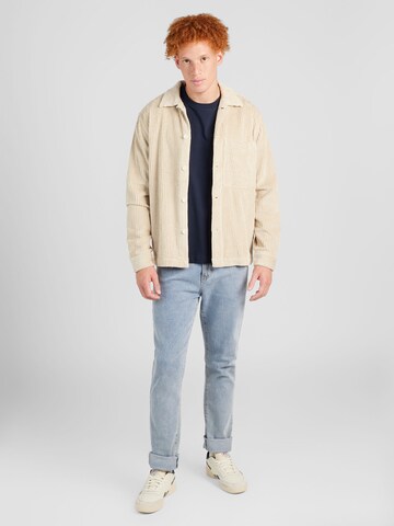 SELECTED HOMME Regular fit Overhemd in Beige