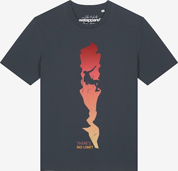 T-Shirt 'There's no limit' Watapparel en gris : devant