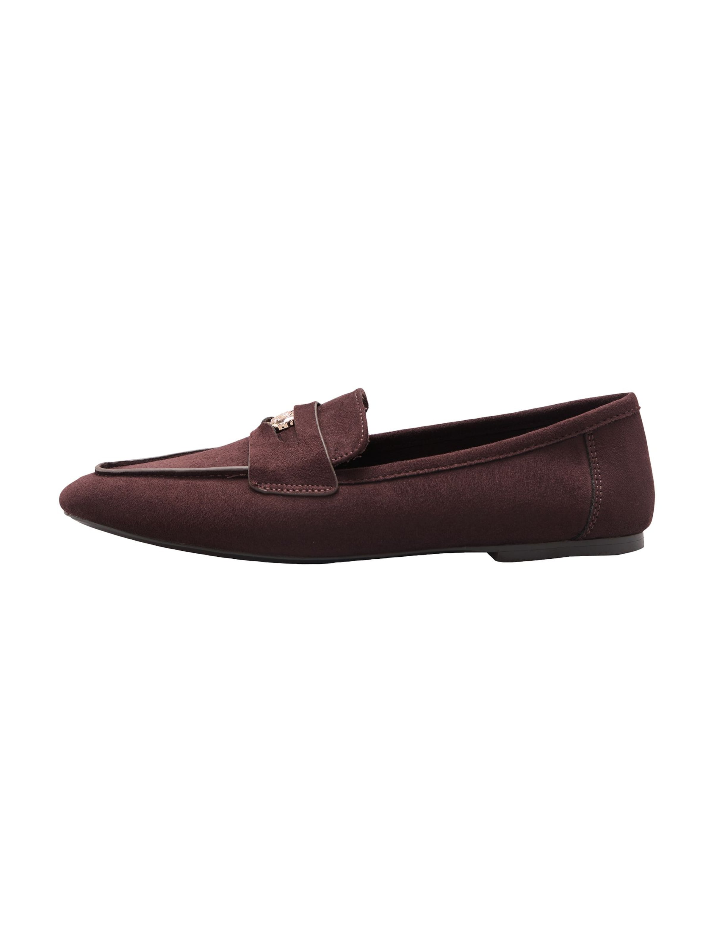 Chaussure basse Lipsy en marron : devant