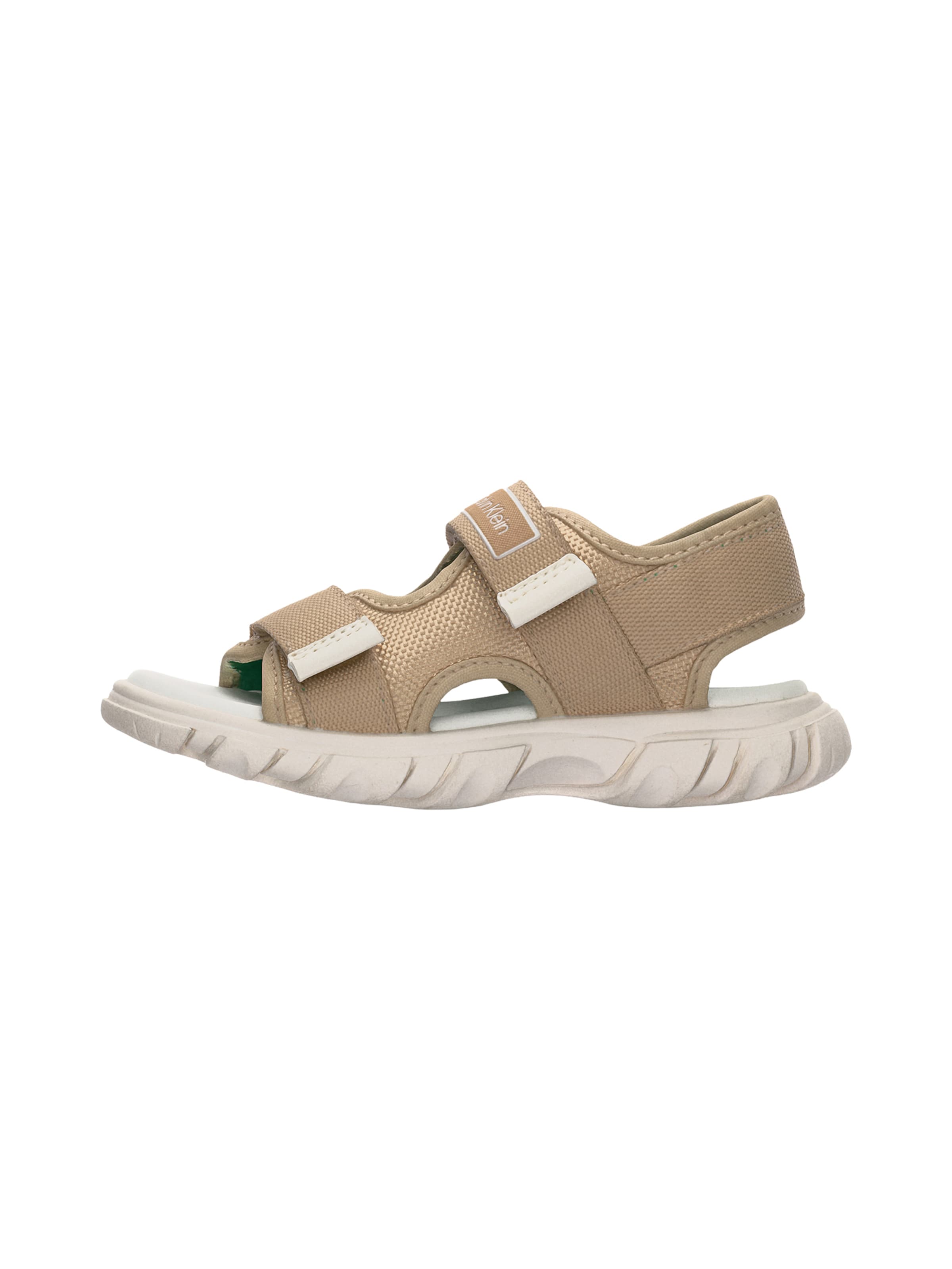 Calvin Klein Jeans - Zapatos abiertos 'CARL' en beige: frente