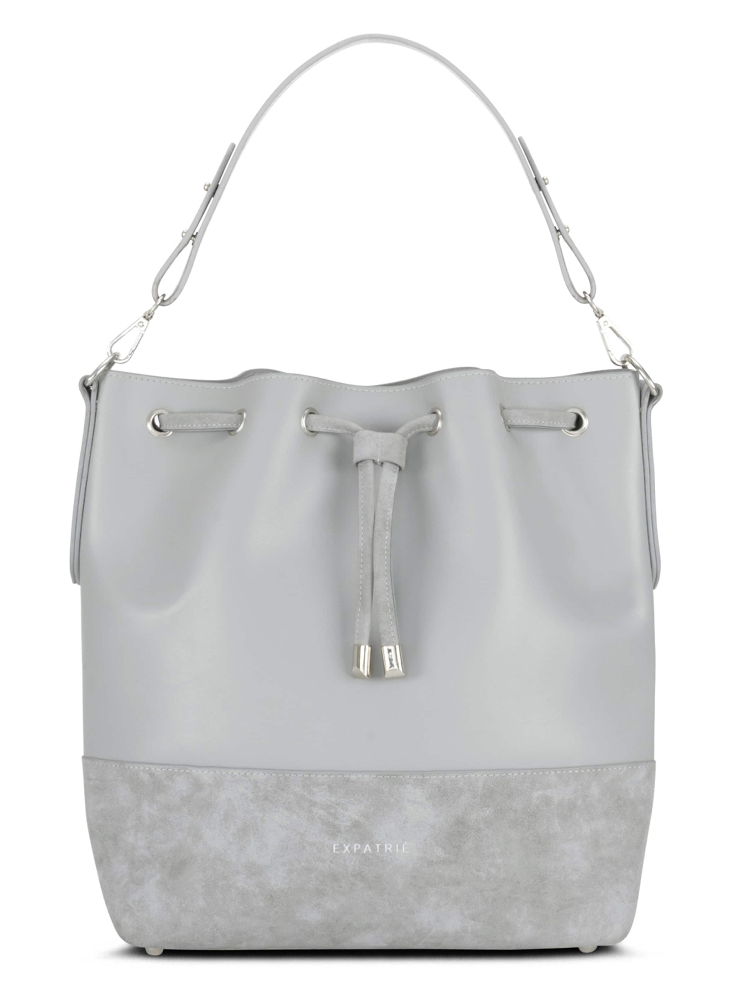 Expatrié Pouch 'Sarah Medium' in Grey: front