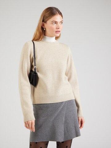 Pullover 'Sole Rachelle' di MSCH COPENHAGEN in beige: frontale