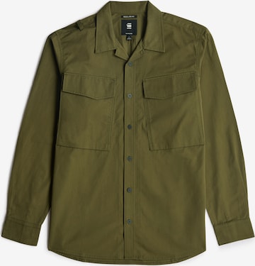 G-STAR Regular Fit Hemd in Grün: Vorderseite