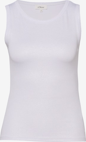 s.Oliver Top in Wit: voorkant