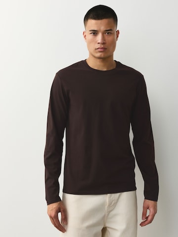 Next Shirt in Beige: voorkant