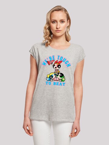 F4NT4STIC Shirt 'Powerpuff Girls Tough To Beat' in Grey: front