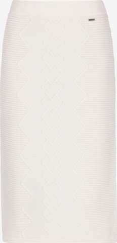 DreiMaster Vintage - Falda en blanco: frente