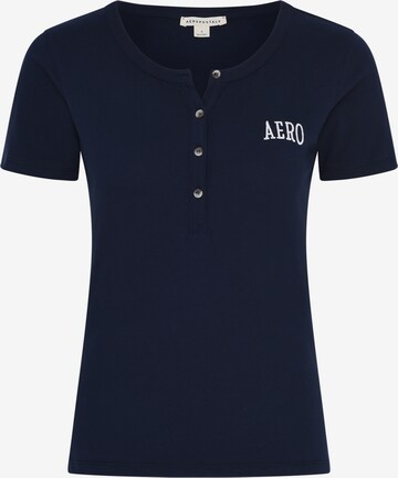 AÉROPOSTALE Shirt in Blau