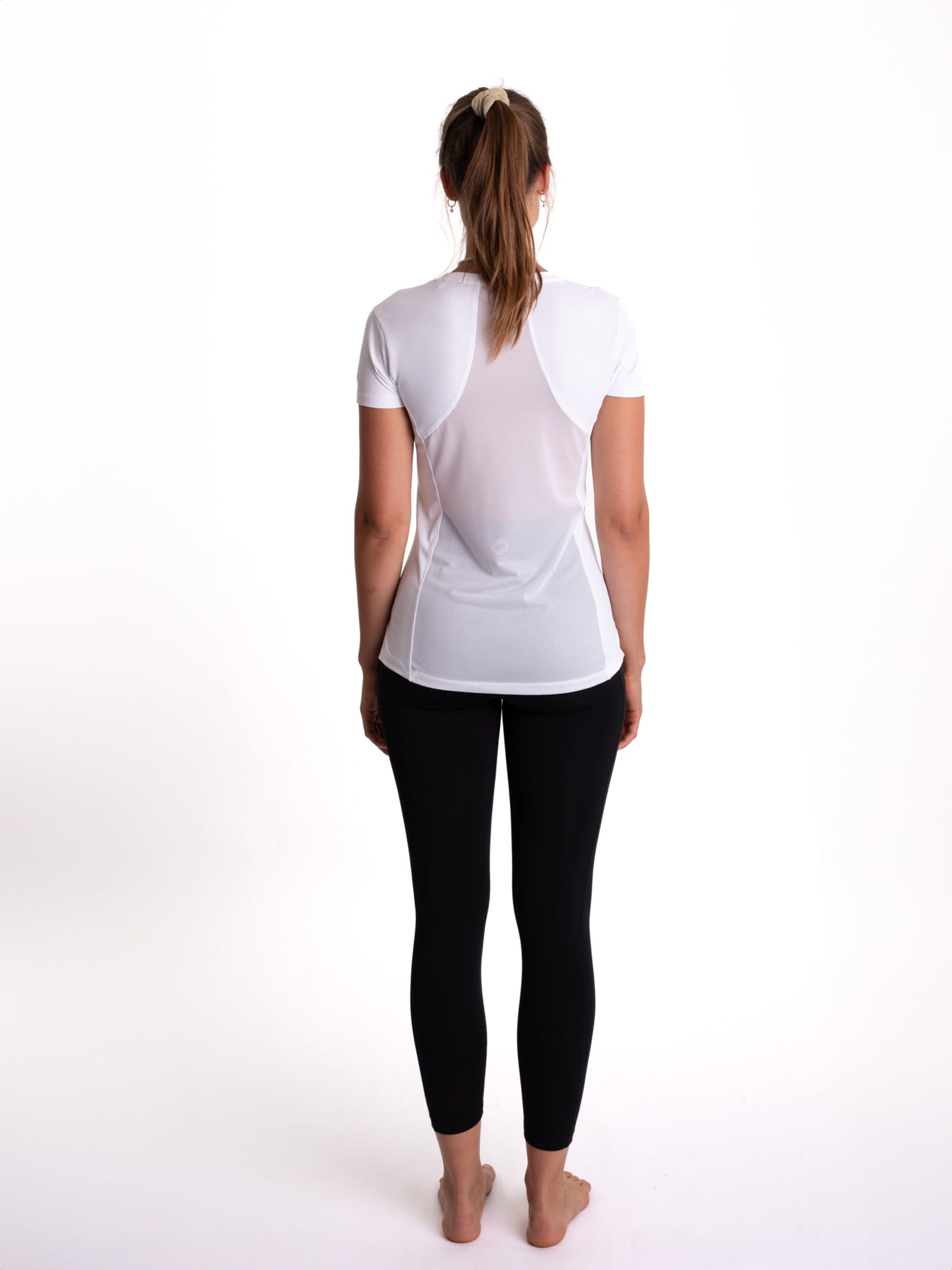 mymotus Funkční tričko 'mymotus® ladies running tee, white, RW21' – bílá
