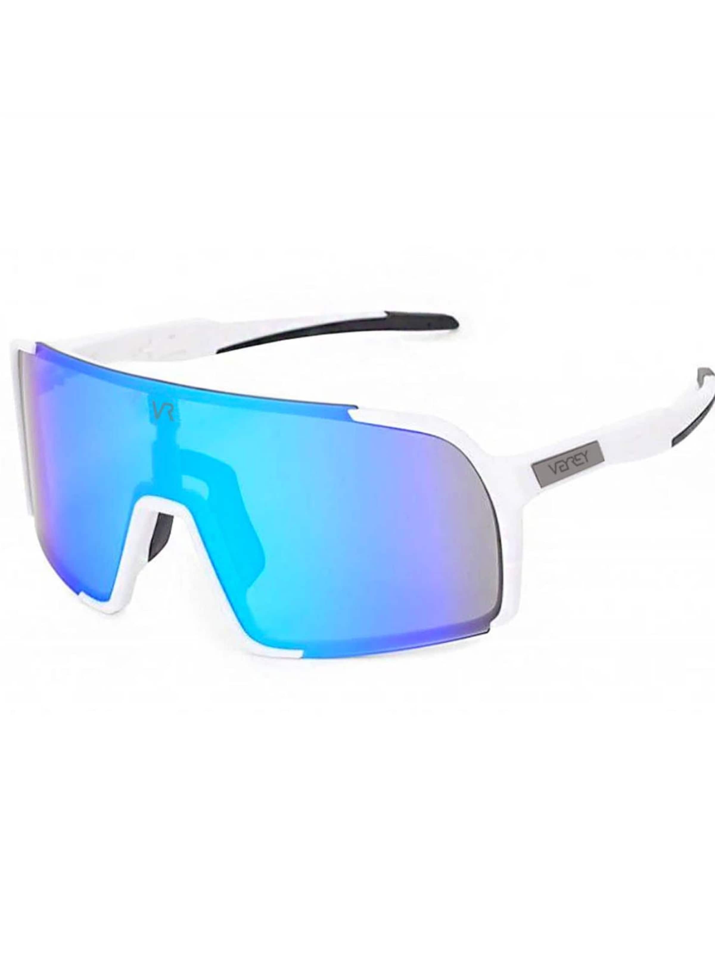 VEYREY Sports sunglasses 'Aeroblade' in Blue: front