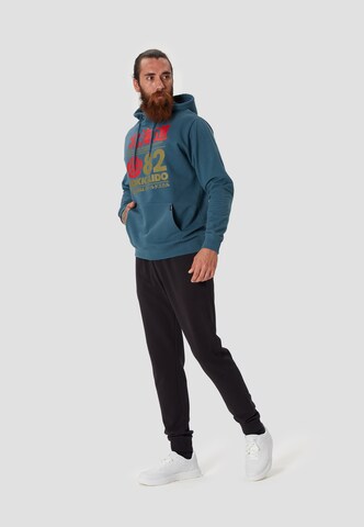 Oldskull Sweatshirt 'Retro Japan Island' in Groen