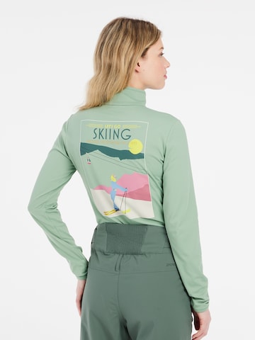 PROTEST Sportsweatshirt 'PRTLUNAR' in Grün