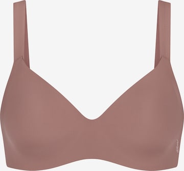 SLOGGI Soft-Cup-BH ' Blue ZERO Feel 2.0 THE UP ' in Braun: Vorderseite