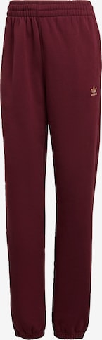 Pantalon ' adicolor Essentials Fleece Jogginghose ' ADIDAS ORIGINALS en rouge : devant