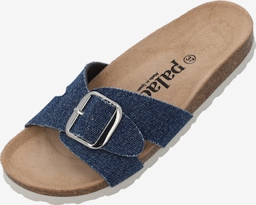 Palado Pantolette 'Palado Tinos Jeans' in Blau: Vorderseite