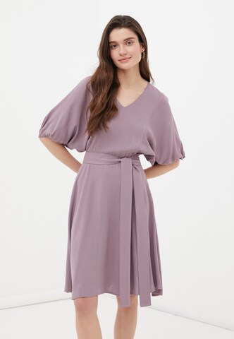 Finn Flare Summer dress 'Taillenzauber' in Purple: front