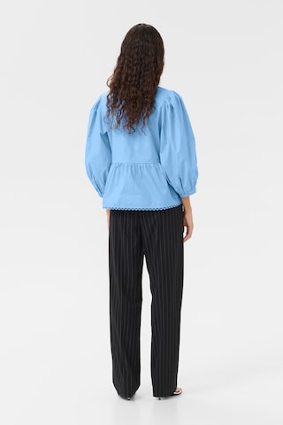 KAREN BY SIMONSEN Blouse 'Annabelle' in Blauw