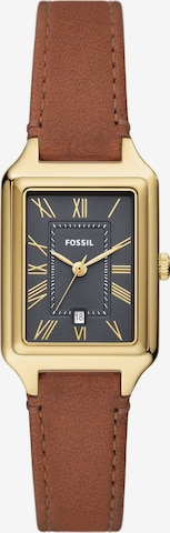 FOSSIL Аналоговые часы 'RAQUEL' в Коричневый: спереди