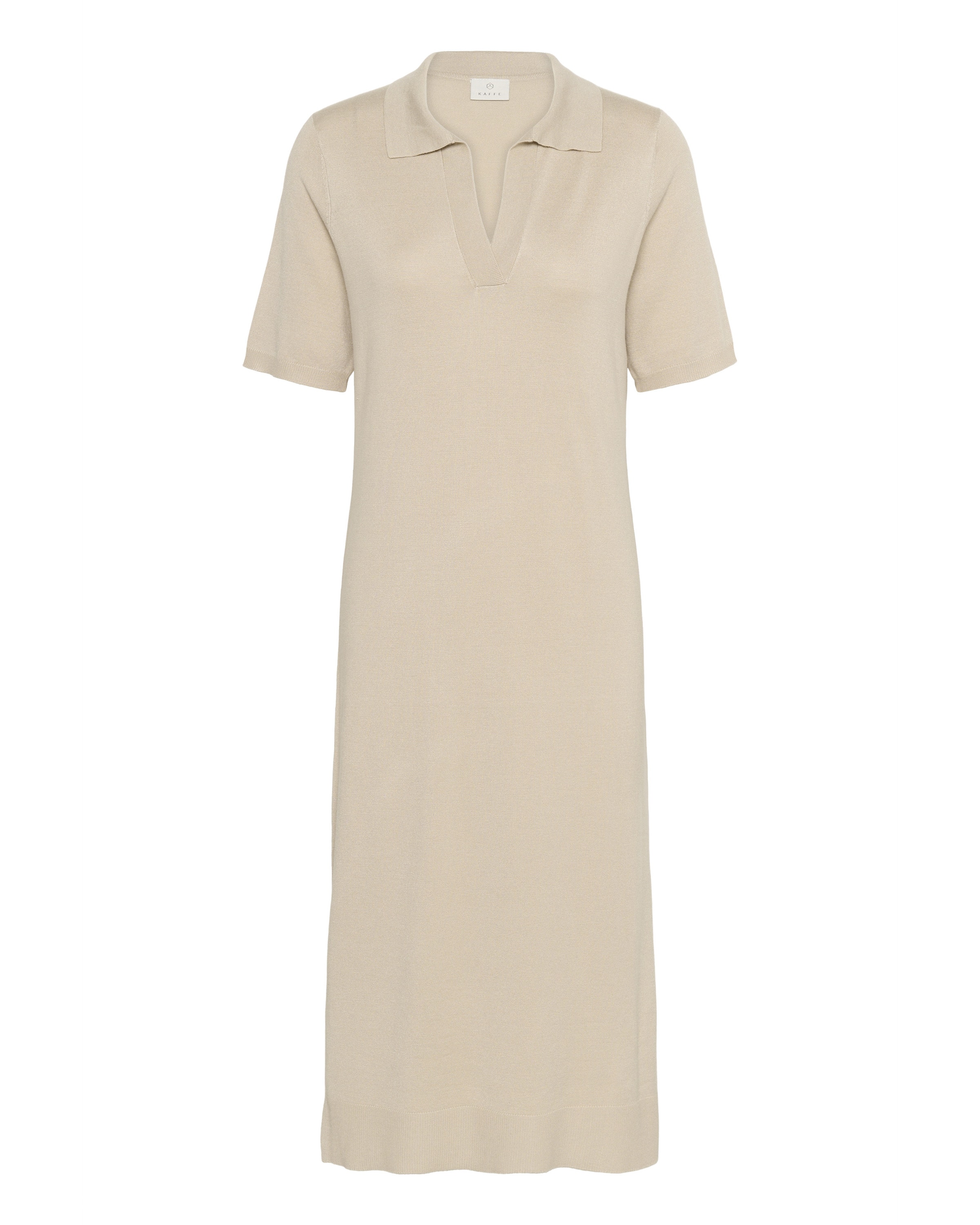 Kaffe Kleid 'Lizza' in Beige: Vorderseite