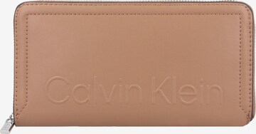 Calvin Klein Peněženka – béžová: přední strana