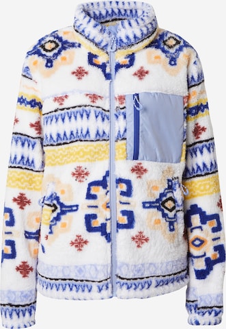 ROXY Athletic Fleece Jacket 'ALABAMA' in Blue: front