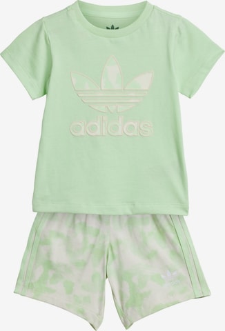 ADIDAS ORIGINALS Set in Groen: voorkant