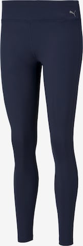 PUMA Workout Pants in Blue: front