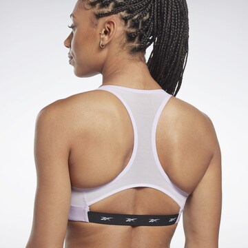 Reebok Bustier Sport bh in Lila