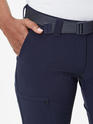 Maier Sports - regular Pantalón de montaña 'Inara' en azul