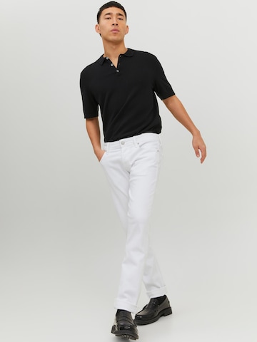 JACK & JONES - regular Vaquero 'Glenn' en blanco