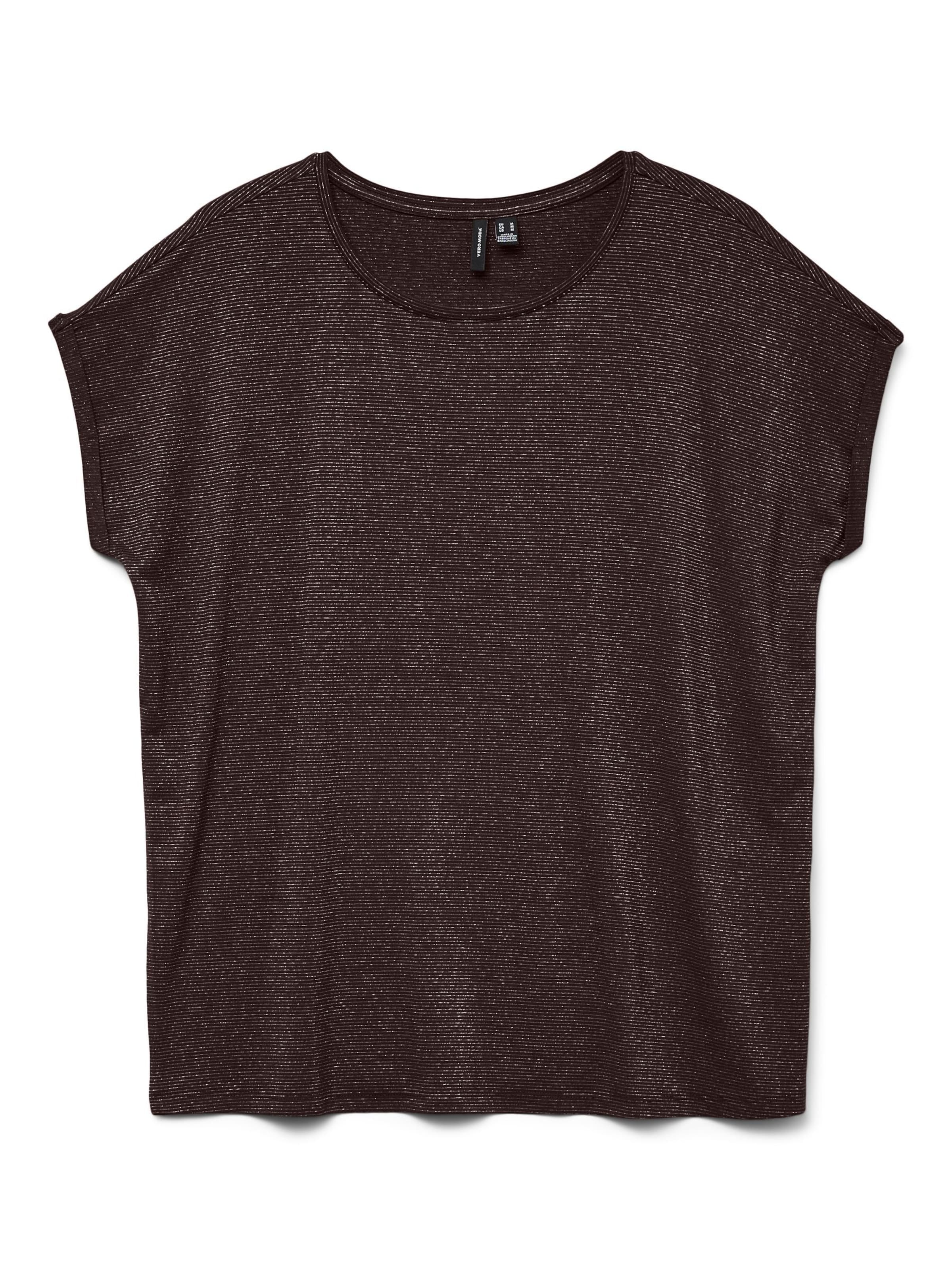 VERO MODA Tričko 'VMLava' - Hnedá: predná strana