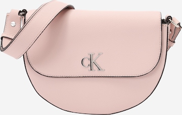 Calvin Klein Jeans Наплечная сумка в Ярко-розовый: спереди