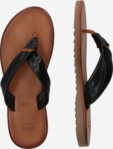 Bata T-Bar Sandals in Black