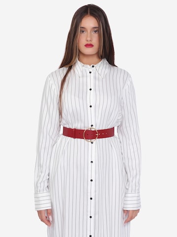 Haute Cuir Gürtel‌‌‌‌ in Rot: Vorderseite