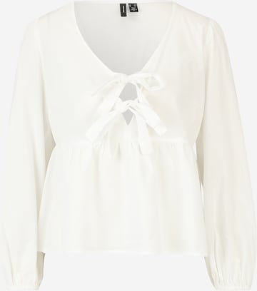 Vero Moda Petite Bluse 'GILI' i hvid: forside