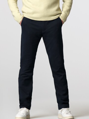 MEYER Regular Chino Pants 'Bonn' in Blue