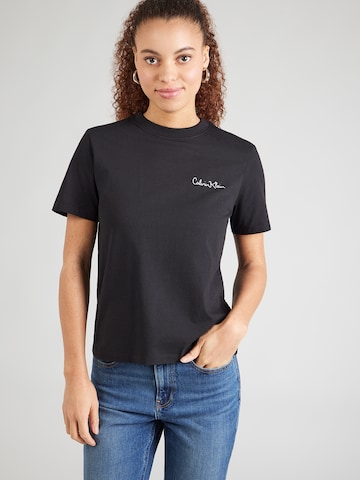 Maglietta 'CLASSIC' di Calvin Klein Jeans in nero: frontale