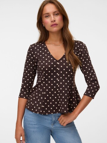VERO MODA - Blusa 'VMSMilla' en marrón: frente