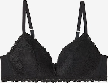 INTIMISSIMI Triangle Bra in Black: front