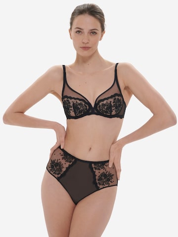 Simone Perele T-shirt Bra 'Intrigue' in Black