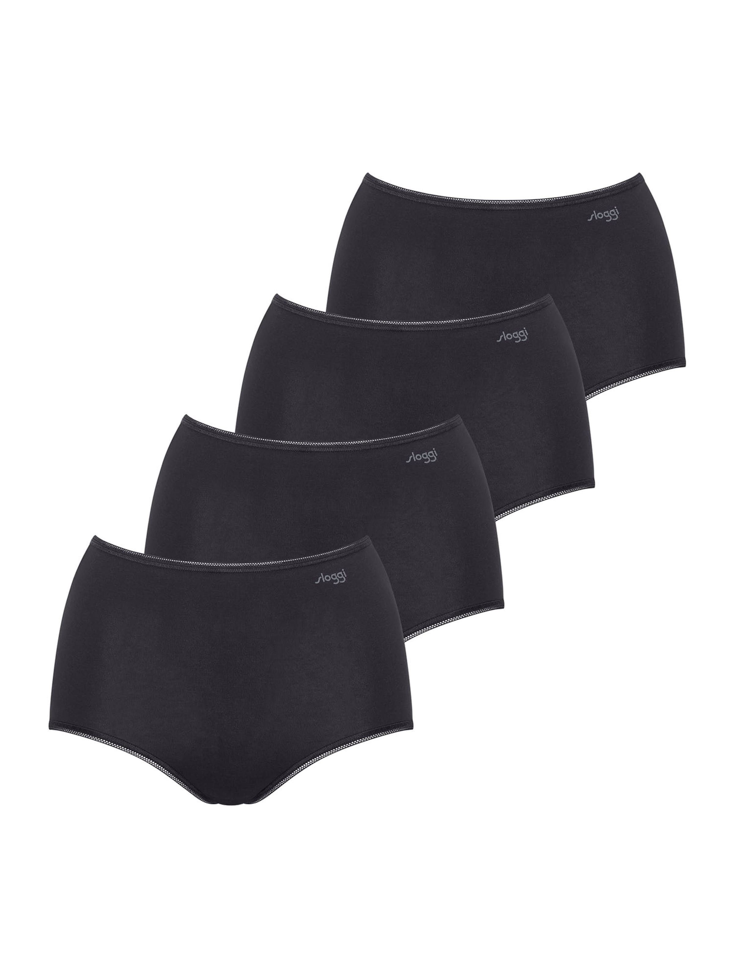 SLOGGI Slip 'Pure Comfort' in Black: front