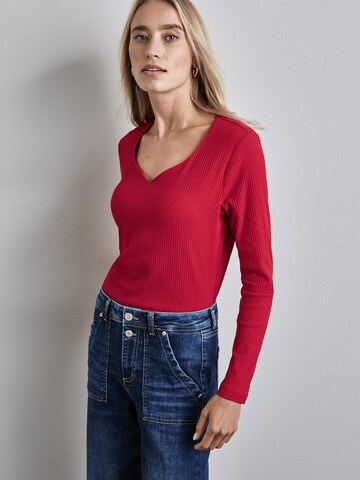 STREET ONE Shirt in Rot: Vorderseite