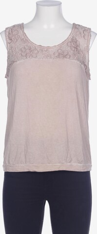 Cream Blouse & Tunic in L in Beige: front