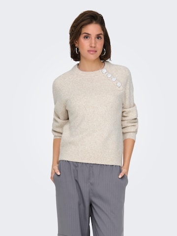 Pull-over 'ONLLAUREN' ONLY en beige