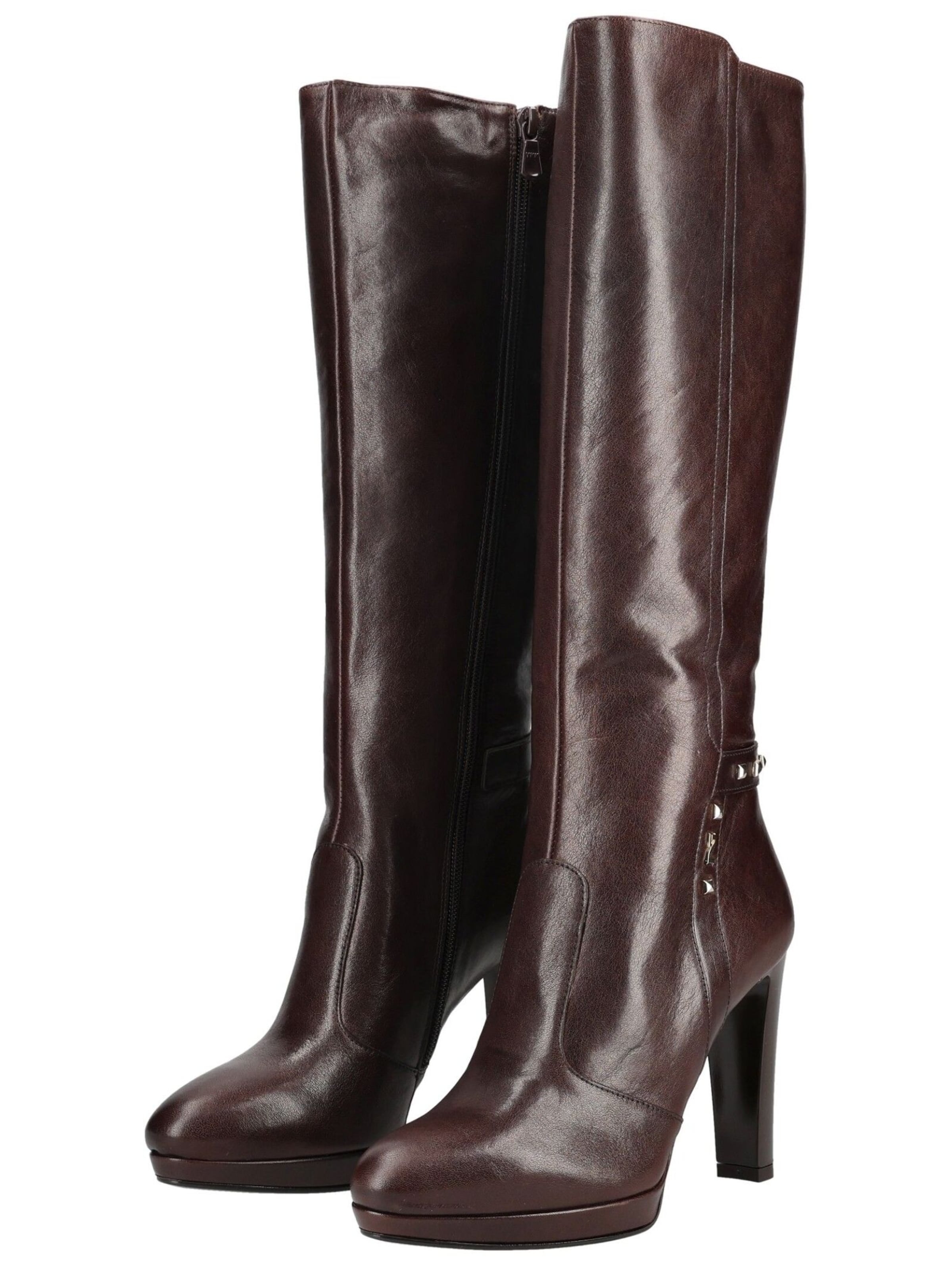 Bottes Nero Giardini en marron : devant