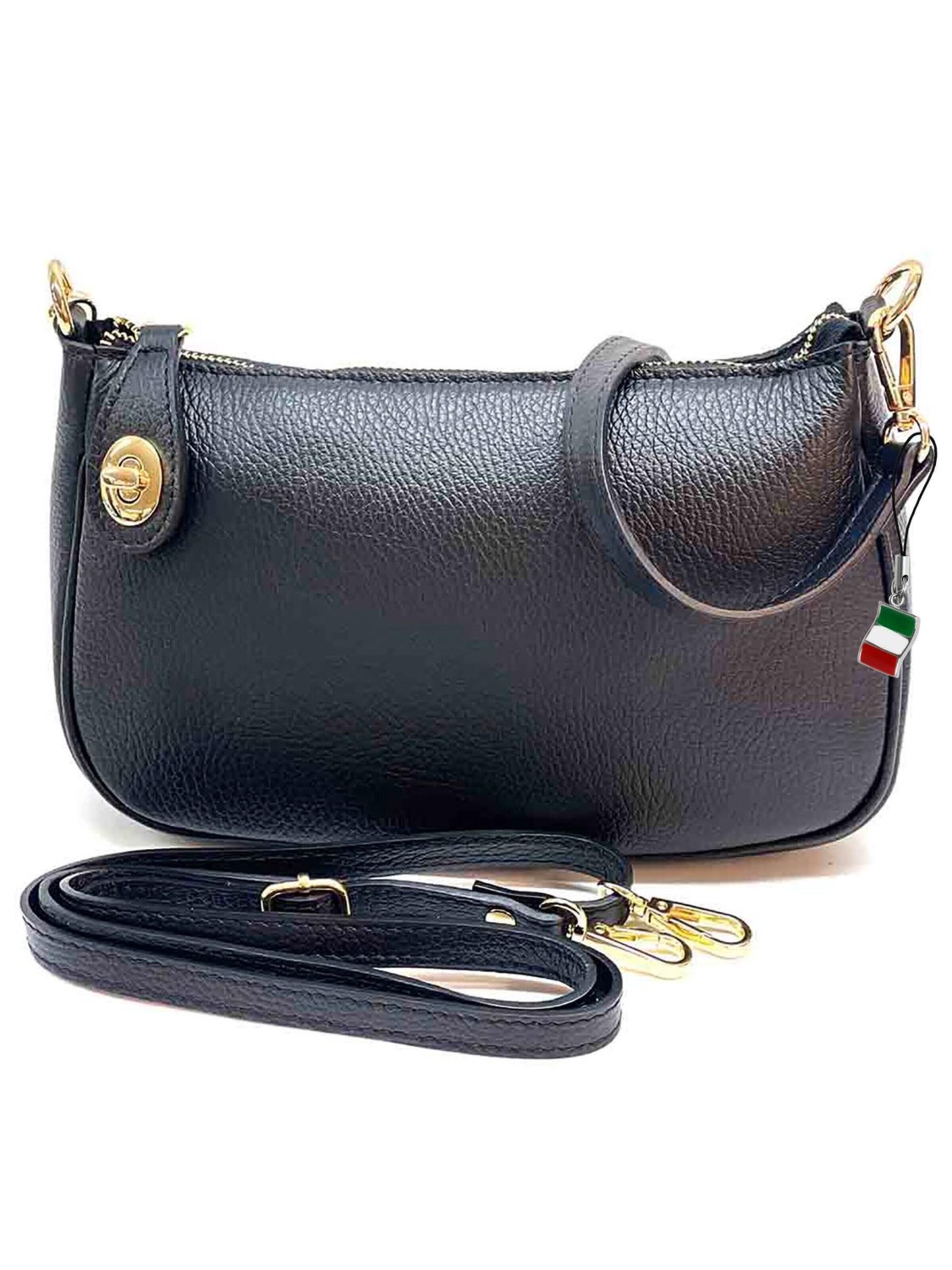 Florence - Bolso de hombro en negro: frente