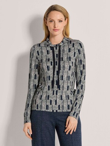T-shirt MADELEINE en bleu : devant