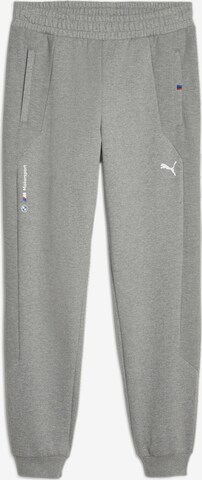 PUMA Tapered Sportbroek in Grijs: voorkant