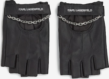 Karl Lagerfeld Kynsikkäät värissä musta: etupuoli